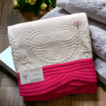 Personalised Embroidered Christening, Baptism Heirloom Quilt - Image 8