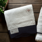 Personalised Embroidered Christening, Baptism Heirloom Quilt - Image 11