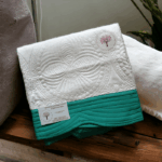 Personalised Embroidered Christening, Baptism Heirloom Quilt - Image 10