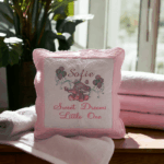 Your First Breath Tooks Ours Away Personalised Embroidered Heirloom Baby Cot Quilt - Image 14