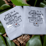 This Is Not An Internet Cafe Shit & Split Bath Towel