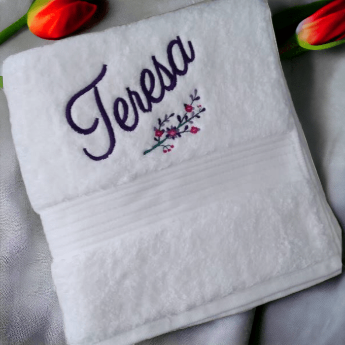 270241570_3110917682512167_9166480503026338676_n-PhotoRoomj.png Adults Personalised Embroidered Plush Towel - Image 1