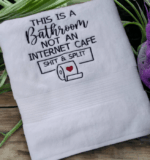 This Is Not An Internet Cafe Shit & Split Bath Towel - Image 3