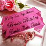 It's My Hens Night Bitches - Brides Bitches Personalised Hen's Night Party Sash