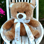Infant Loss Heaven's Newest Angel Teddy Bear with Personalised Ribbon - Image 6