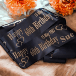 Birthday Cake Customised Ribbon 100mm x 2 Metres - Image 4