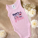 Embroidered Personalised Wild Child Romper Suit Onesie - Any Name - Image 2