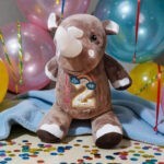 Personalised Embroidered Birthday Cubby Bear - Image 4