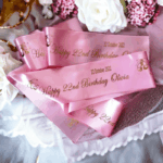 Birthday Cake Customised Ribbon 100mm x 2 Metres - Image 5