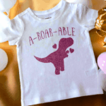 A-Roar-Able Children's Lace Neck Top T Shirt - Image 4