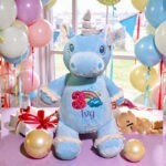 Personalised Embroidered Birthday Cubby Bear - Image 2