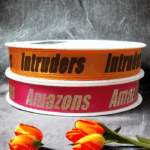 Customised Sports Ribbon 15mm x 25 Metres Roll - Image 2