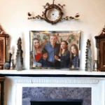 Personalised Sublimated Photo Frame with Rhinestone Studded Stand - Image 3