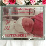 Personalised Sublimated Photo Frame with Rhinestone Studded Stand - Image 4
