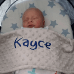 Personalised Embroidered Space Planets Minky Cot Blanket - White - Image 2