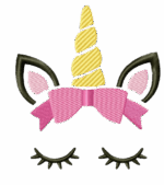 Personalised Embroidered Children's Unicorn T Shirt - Image 3