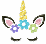 Personalised Embroidered Children's Unicorn T Shirt - Image 4