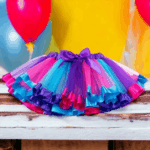 Personalised Embroidered T Shirt & Tutu Birthday Set. - Image 4