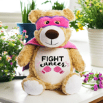 Breast Cancer Inspirational Cubby Bear - Image 6