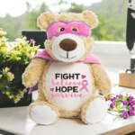 Breast Cancer Inspirational Cubby Bear - Image 7