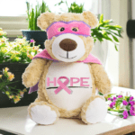 Breast Cancer Inspirational Cubby Bear - Image 8