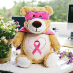 Breast Cancer Inspirational Cubby Bear