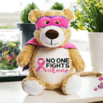 Breast Cancer Inspirational Cubby Bear - Image 9
