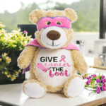 Breast Cancer Inspirational Cubby Bear - Image 2