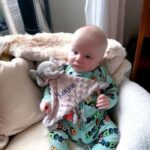 Personalised Embroidered Minky Sensory Elephant Comfort  Blanket - Image 2