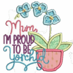 Embroidered Heirloom Cushion - Nanny, Nanna, Mum, Dad - Any Wording - Image 9