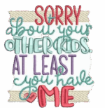 Embroidered Heirloom Cushion - Nanny, Nanna, Mum, Dad - Any Wording - Image 4