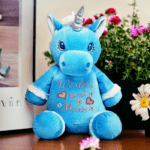 Personalised Embroidered Mothers Day Cubby Bear