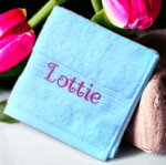 Personalised Embroidered Face Washer With Any Name - Image 6