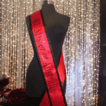 Customised Pageant Sashes With Coloured Border - Image 5
