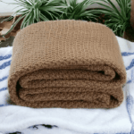 Knit Baby Blanket - Baby Shower Gift - New Born Swaddle Blanket, 100% Breathable Cotton - Image 5